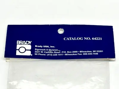64221 | Brady  Pneumatic Quick-Disconnect Lockout - New