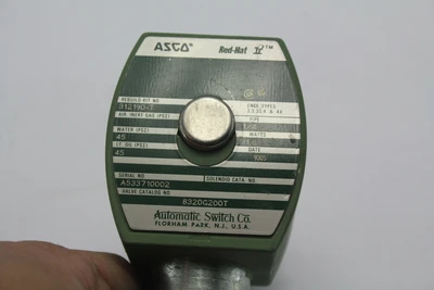 Used ASCO 8320G200T Solenoid Valves California US | Davliegogo LLC #1707490