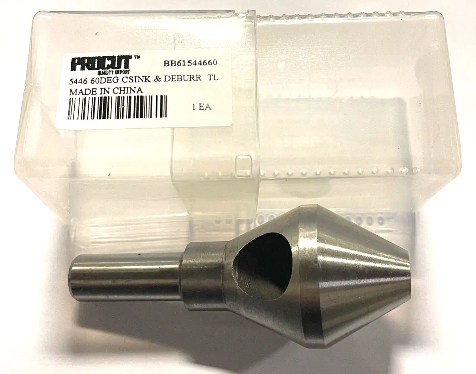 ProCut 3/4" to 1-3/4" Diameter Range Pilotless Countersink 0 Flute 60Â°