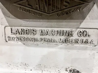 6" LANDIS MODEL #6P RECEDING DIE PIPE THREADER: YOBRO #24574