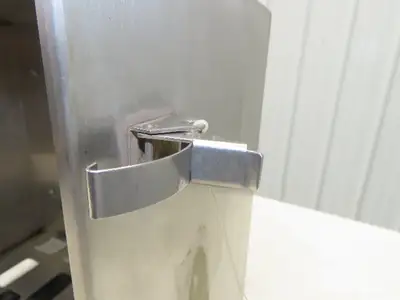 Marsh 17x16x10" Stainless Steel Industrial Computer Monitor Enclosure