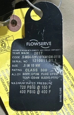 NEW Flowserve NXCLD2M1-18-00200