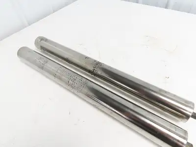 Hytrol 2-5/8" Snub Idler Roller 30" Hytrol Conveyor 27"BF 11/16" Hex Lot of 2