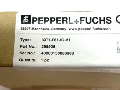 NEW PEPPERL+FUCHS HF RFID READ/WRITE HEAD IP67 IO-LINK 13.56MHZ