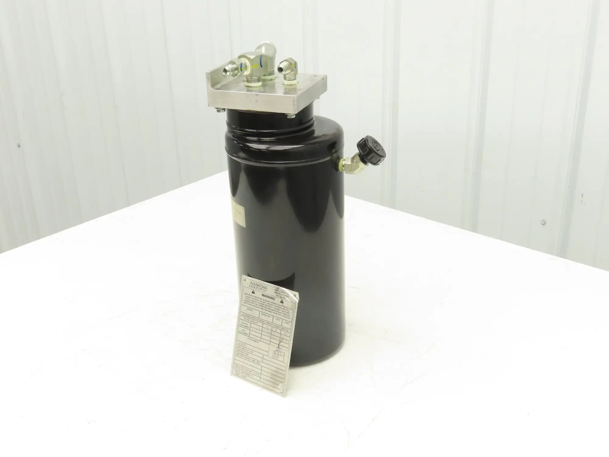 Rico 33003198 Hydraulic Tank Assembly 7 Liter Off Rico PLR-100 Platform Truck