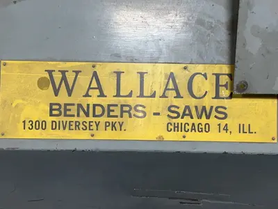 Used WALLACE _UNKNOWN_ Pipe, Tube & Bar Benders Ohio US | HGR 24 #1462150