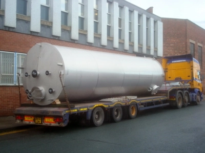 50,000L S/S Enclosed Tank