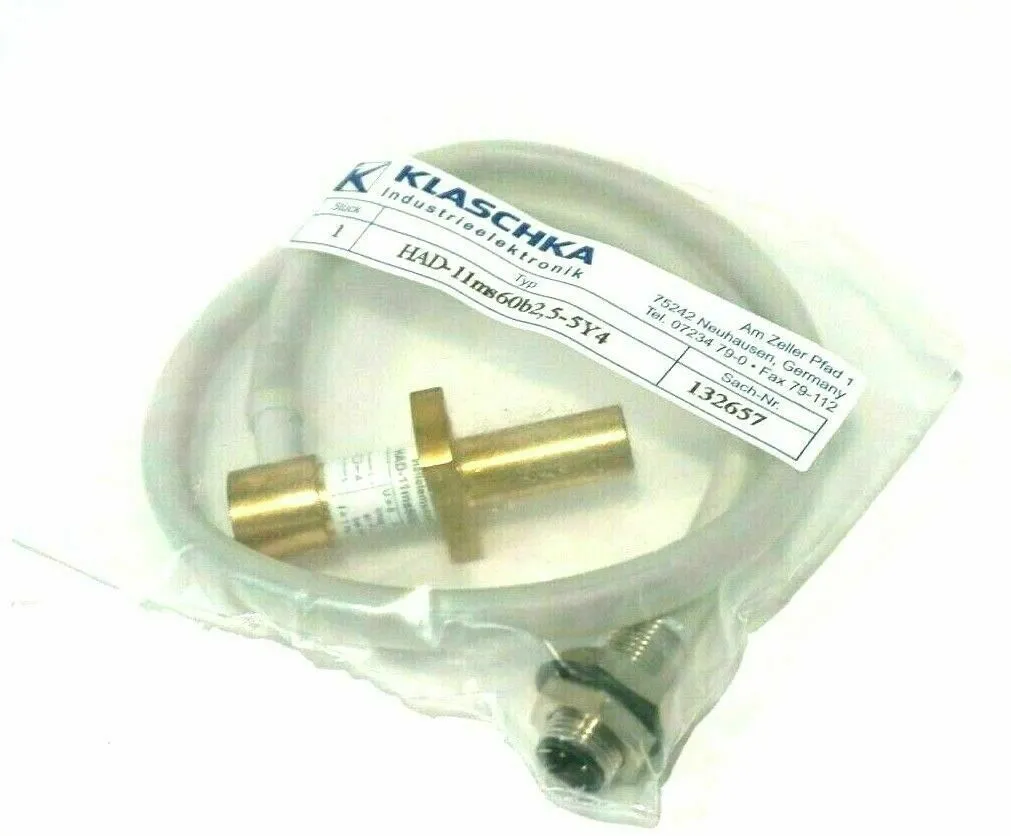 NEW KLASCHKA HAD11M-S60B2,5-5Y4 SENSOR HAD11MS60B255Y4