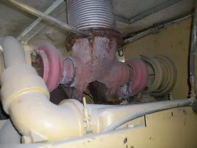 USED IDECO MM-550 DUPLEX MUD PUMP PACKAGE