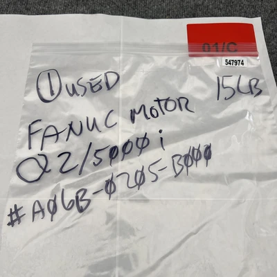 Used FANUC A06B-0205-B000 Servo Motors California US | Davliegogo LLC #1707389