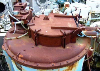 Robatel DTS-1250-K2 solid basket centrifuge, 304SS.