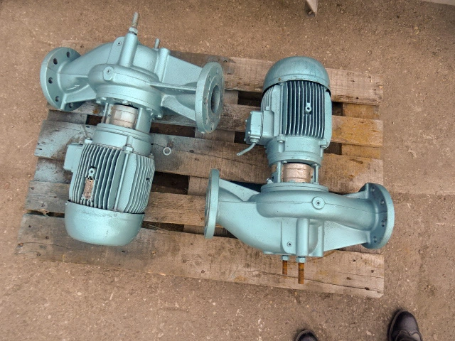 550 LPM Grundfos M/S Water boost pump Type LP 80-125/1333 A-F-A-Bube