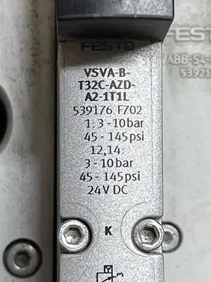 USED FESTO FESTO RACK, V5VA-BM52-AZ0-A2-1T1L..+