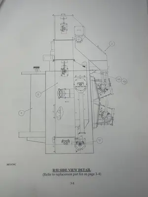 36" X 72" GOFF MODEL #3672D SPINNER HANGER SHOT BLAST CLEANING SYSTEM
