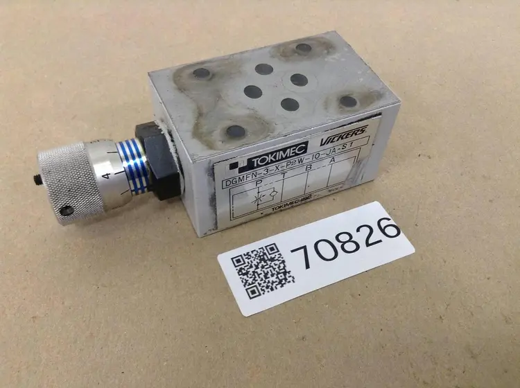 Used VICKERS DGMFN3XP2W10JAS1 Valves/Fittings Michigan US | Ideal Machinery #574742