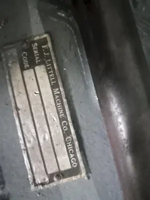1,000 LB LITTELL NO. 10 CENTERING REEL. STOCK # 1005124.
