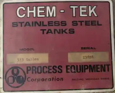 USED CHEM-TEK 533