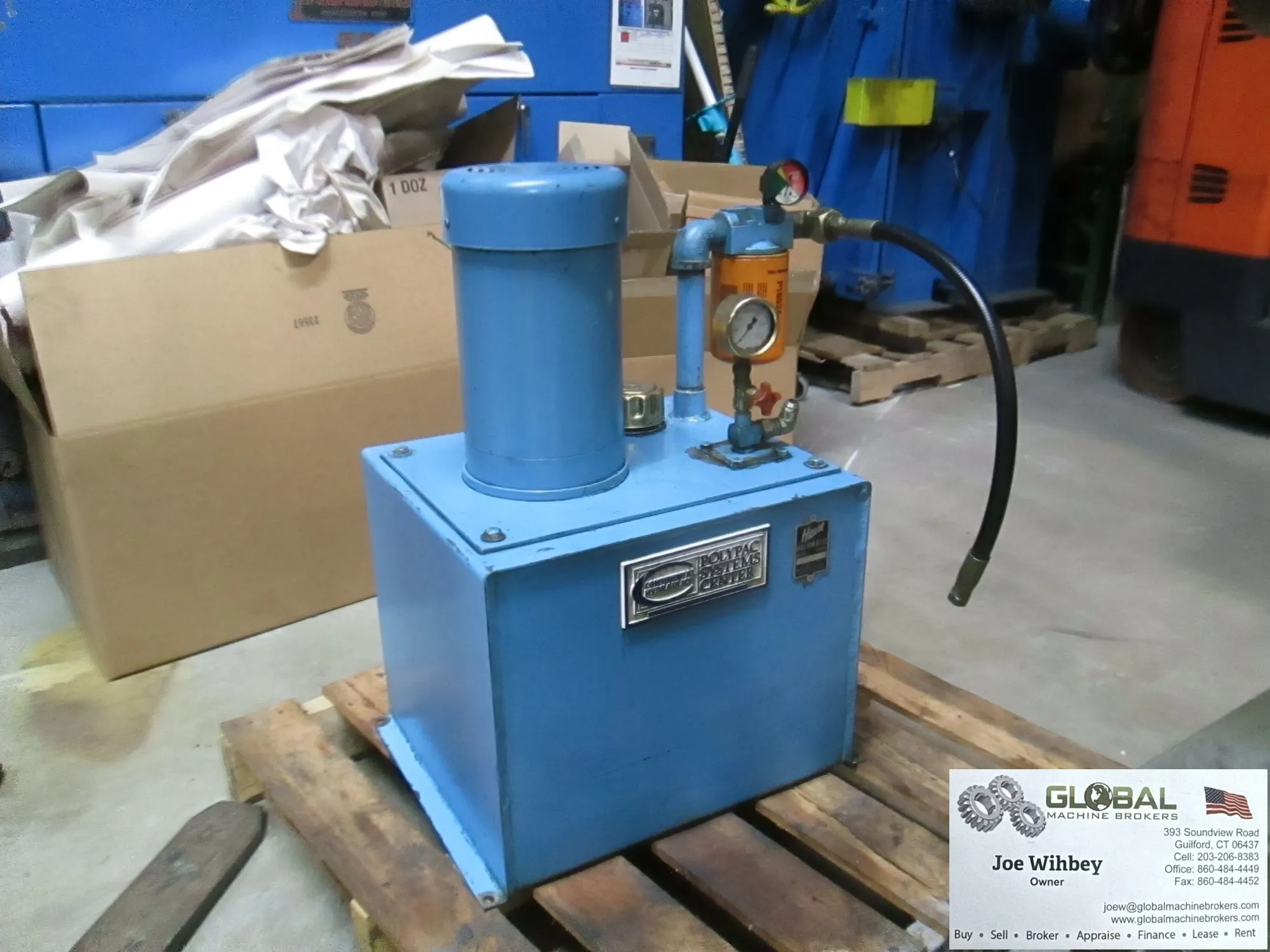 Continental Hydraulics 9605732 3HP Oil Pump - 10 Gallon Tank