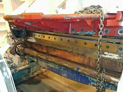 48" X .375" X 40,000 LB. BRANER/DELTA CUT TO LENGTH LINE (USED)