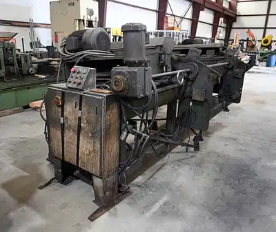 5” OD x 120″ Max. BURRMASTER Brush Deburring Machine