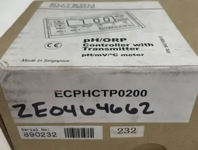 NEW EUTECH INSTRUMENTS ECPHCTP0200 ALPHA PH200 CONTROLLER