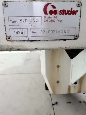 1995 STUDER S20 Grinder-Cylindrical Universal | Asset Exchange Corporation (2)