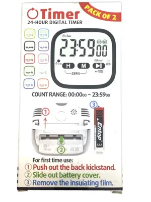 New | in-Stock AyayaBoss Digital 24-Hour Magnetic Timer PKG OF 2 LOT OF 3 Timers Michigan US | Maverick Industrial Sales #1400002