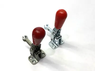 Used DESTACO Vertical Toggle Locking Clamp MISSING SPINDLE & HARDWARE LOT OF 2 Clamps Michigan US | Maverick Industrial Sales #1400865
