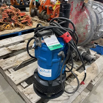 Used TSURUMI KTVE22.2 Submersible Pumps Saskatchewan CA | Certified Sales and Rentals #1637853