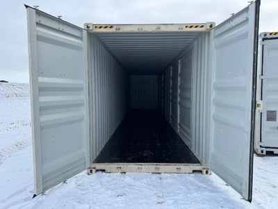 ZXJU0256338 // Sea Container with 2 Extra Wide Side Doors, 40HC, Single Trip