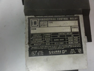 USED SQUARE D X0 40