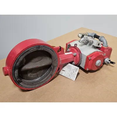 Used Bray 6" Dia. Series 30 Resilient Seated Wafer Butterfly Valve