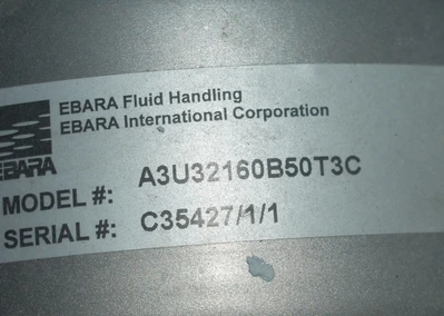 EBARA A3U32160B50T3C Accessories & Tooling | Mohawk Machinery (3)