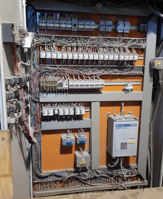 Fezer Wood Veneer Screen Dryer, Infeed and Outfeed