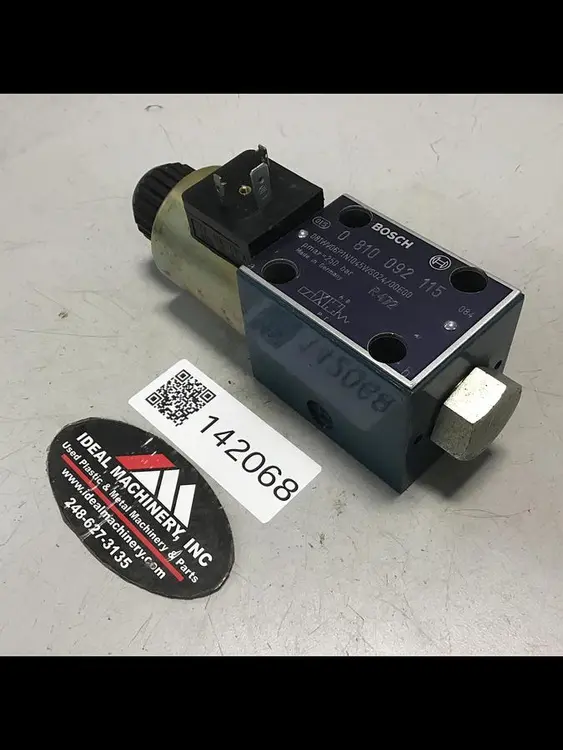 Used BOSCH 0 810 092 115 Valves/Fittings Michigan US | Ideal Machinery #691105
