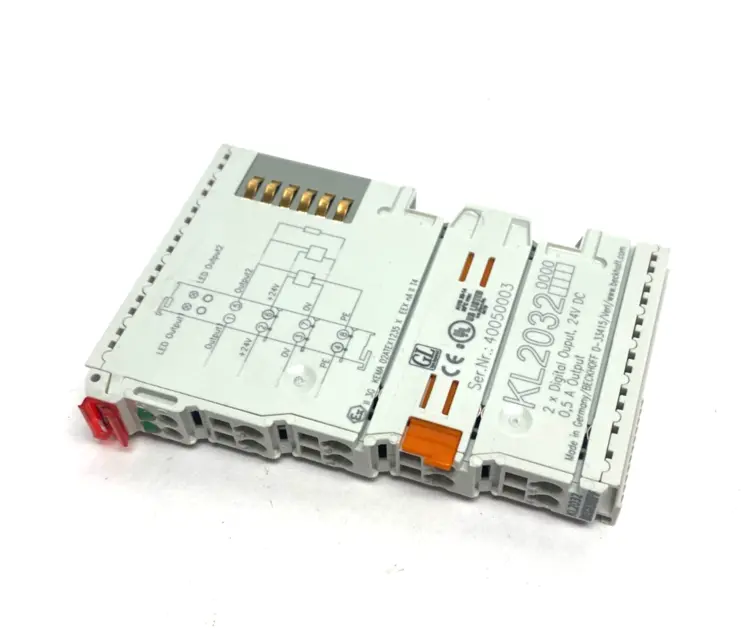 Used BECKHOFF DIGITAL OUTPUT TERMINAL 2X 24VDC 0,5A OUTPUT PLC Input & Output | Maverick Industrial Sales #1102973