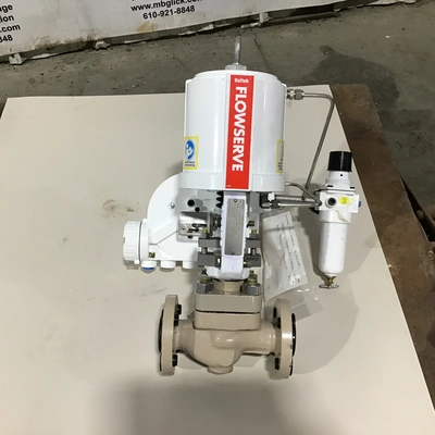 Flowserve K39-5028-TV – MK1 Globe Control Valve w/Pneumatic Actuator & Digital Valve Positioner