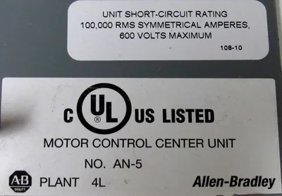 NEW ALLEN BRADLEY 2112B-BAB-6XP-17-24J-41-790-90 DICONNECT SWITCH SIZE 1 480V