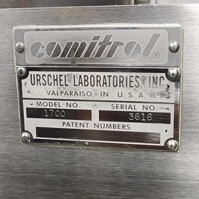 Urschel Comitrol Processor Model 1700 # 5669