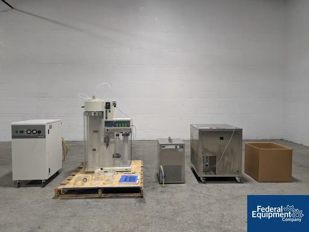 USED BUCHI Buchi B-290 Spray Dryer with B-295 Inert Loop