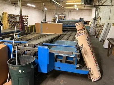 66" x 80" Staley 1 color Rotary Die Cutter