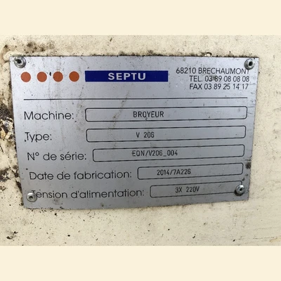 Septu V 206 Micronizer