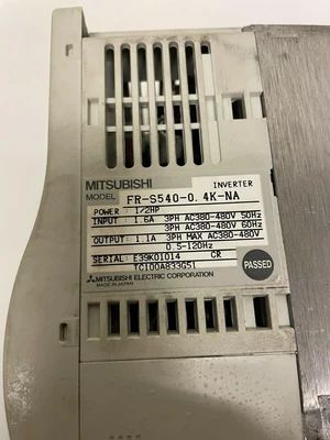 Used Mitsubishi Electric Mitsubishi FR-S540-0 .4 K-NA Variable Speed Drives California US | Amiron Machinery #1495457