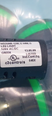 USED C3CONTROLS W22UNR-120LG-WNLG