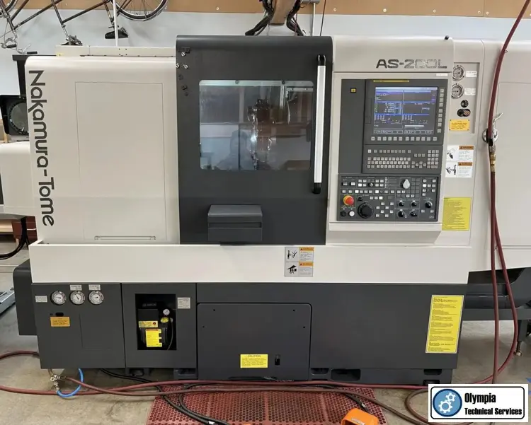2024 NAKAMURA-TOME AS200MLSY 5-Axis or More CNC Lathes | Olympia Technical Services
