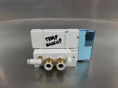 SMC SY5100-5U1 Solenoid Valve, 24VDC, 0.15~0.7MPa. 6E-9