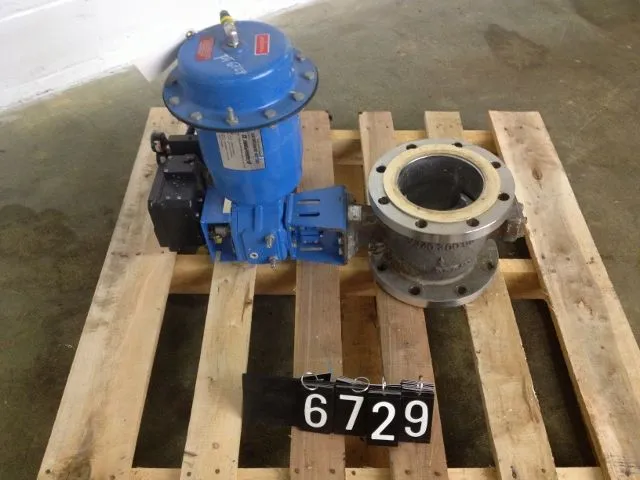 Neles Jamesbury 6"-150 V-Ball Control Valve