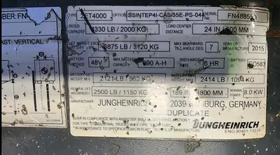 USED 2015 CATERPILLAR 2ET4000