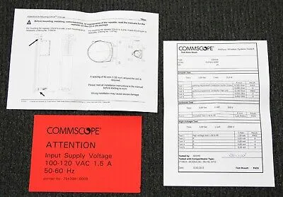 Commscope Andrew Solutions ION-M80 7547041-0009 XS5-IONM8918P Other Telecom Systems | ANACAPA EQUIPMENT BROKERS, INC (9)