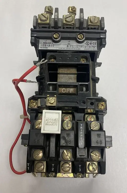 Used ALLEN-BRADLEY 509-A0D Motors (misc) | Surplus Asset Holdings #1204687